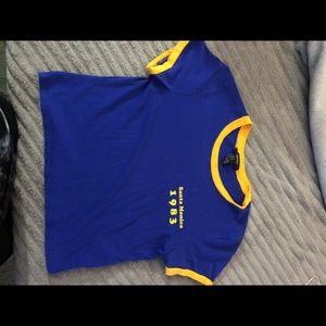 Santa Monica 1983 crop top.